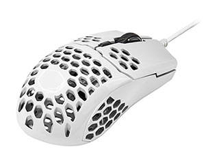 ハニカムシェル採用 超軽量ゲーミングマウス MM710 GLOSSY WHITE