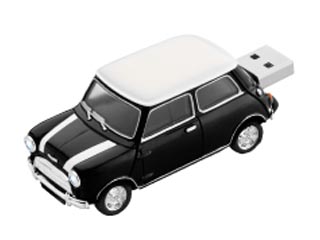UFDMC-4GK MINI Cooper/�~�j�N�[�p�[�^ USB�t���b�V�������� 4GB �u���b�N