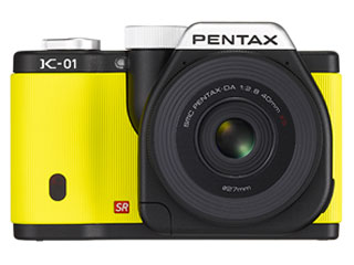 【クリックで詳細表示】PENTAX/ペンタックス K-01 レンズキット(ブラック/イエロー) 【ケー ゼロワン】