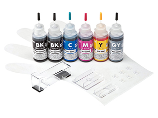 【クリックで詳細表示】サンワサプライ INK-C326S30S6 詰め替えインク(6色セット・30ml)