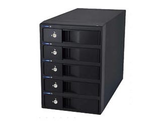 【クリックで詳細表示】センチュリー CRIB535EU3 裸族のインテリジェントビル5Bay USB3.0 eSATAコンボ