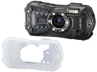 RICOH WG-60(ブラック)+O-CC1252 プロテクタージャケットセット【wg60set】