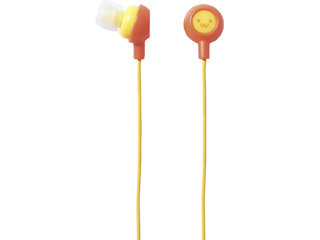 【クリックで詳細表示】ELECOM/エレコム EHP-IN10F2 カナルタイプヘッドフォン(スマイル2)