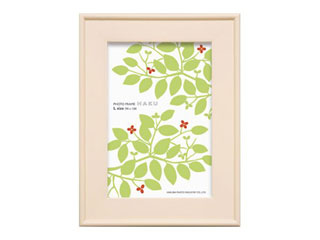 【クリックでお店のこの商品のページへ】HAKUBA/ハクバ 木製ファンシーフレーム HAKU/ハク(ピンク) Lサイズ