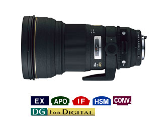 【クリックでお店のこの商品のページへ】SIGMA/シグマ 300mm F2.8 APO EX DG/HSM for SIGMA 【送料代引き手数料無料！】