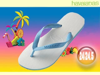 【クリックで詳細表示】Havaianas/ハワイアナス A001280 TRADICIONAL BLU ビーチサンダル 【24/24.5cm】 (ブルー) ＜br＞ ＜font color＝grey＞※納期に概ね「3～7営業日」ほど掛かります。どうかご了承下さいませ※ ＜/font＞