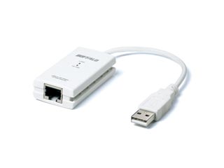 【クリックで詳細表示】バッファロー 10/100M USB2.0用LANアダプター(Wii＆MacBookAir対応) LUA3-U2-ATX