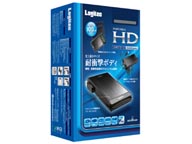 LHD-PBF120U2BK �ϏՌ��|�[�^�u���n�[�h�f�B�X�N USB2.0�A���~�{�f�B 120GB �u���b�N