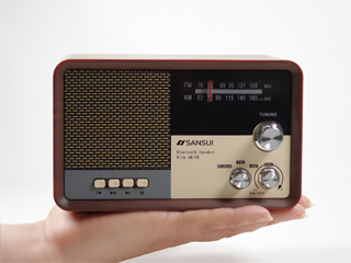 MSR-1 WD(ウッド) Bluetooth ラジオスピーカー