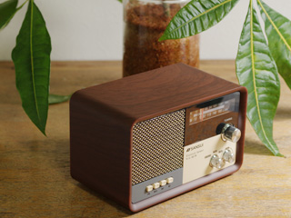 MSR-1 WD(ウッド) Bluetooth ラジオスピーカー