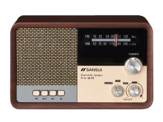 MSR-1 WD(ウッド) Bluetooth ラジオスピーカー