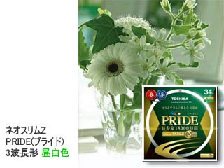 【クリックでお店のこの商品のページへ】TOSHIBA/東芝ライテック FHC34EN-PDL ネオスリムZ PRIDE(プライド)34形 3波長形 昼白色