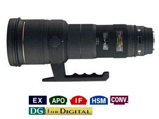 【クリックでお店のこの商品のページへ】SIGMA/シグマ 500mm F4.5 APO EX DG/HSM for SIGMA 【送料代引き手数料無料！】