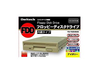 YD-702D/BOX 3.5�C���`�x�C���� 2���[�h �t���b�s�[�f�B�X�N�h���C�u BOX�^�C�v �A�C�{���[