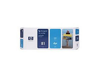 【クリックで詳細表示】hp/ヒューレット・パッカード NO.81 インクカートリッジ シアン