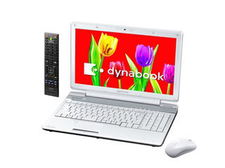 ハイスタンダードAVノートPC dynabook Qosmio T751/T8EW オーロラホワイト PT751T8EBFW