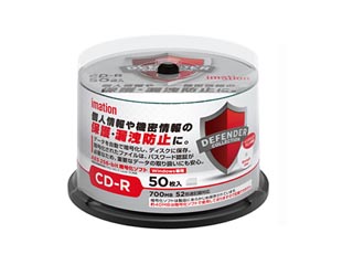 【クリックでお店のこの商品のページへ】imation/イメーション CDR80DCPWB5 データセキュリティ対応 DEFENDER CDーR