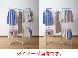 【クリックで詳細表示】組立家具 当店人気商品！ 【物干し】 アルミ折りたたみ物干し