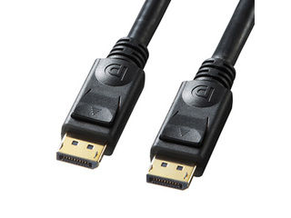 DisplayPortケーブル 5m ブラック KC-DP5GK