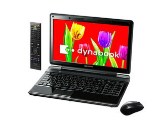 【クリックでお店のこの商品のページへ】TOSHIBA/東芝 ハイスタンダードAVノートPC dynabook Qosmio T751/T8EB シャイニーオーシャン PT751T8EBFB