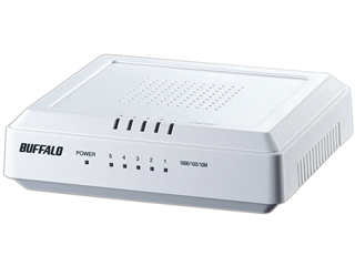 LSW3-GT-5EP/WH Giga�Ή� 5�|�[�g �X�C�b�`���O�n�u