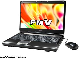 【値下げ】FMVNFG50B FMV BIBLO/ビブロ NFシリーズ NF/G50 シャイニーブラック