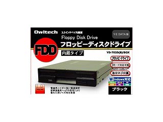 YD-702D�iB�j/BOX 3.5�C���`�x�C���� 2���[�h �t���b�s�[�f�B�X�N�h���C�u BOX�^�C�v �u���b�N