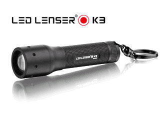 【クリックで詳細表示】LED LENSER/レッドレンザー LEDハンディライト K3 【14ルーメン】