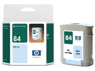 【クリックで詳細表示】hp/ヒューレット・パッカード C5017A HP84 インクカートリッジ ライトシアン