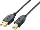U2C-B10BK USB2.0�P�[�u��(AB�^�C�v)�@[�u���b�N] 1.0m