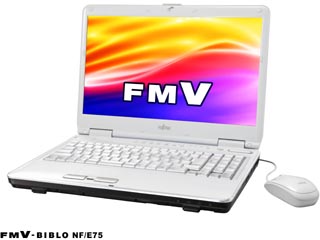 FMVNFE75W FMV-BIBLO/ビブロ NF/E75 アーバンホワイト