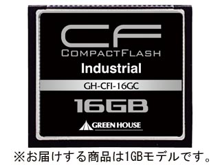GREEN HOUSE ��������ȥꥢ�륳��ѥ��ȥե�å��� 1GB GH-CFI-1GC