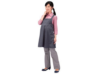 【クリックで詳細表示】サンワサプライ APR-403GY OAエプロン(マタニティ・ダークグレー)