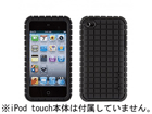 SPK-PIXELSKIN-IT4-BK iPod Touch 4 PixelSkin - Black