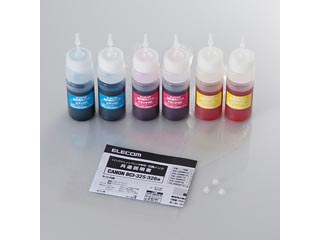 【クリックで詳細表示】ELECOM/エレコム THC-326CSET10 キヤノン「BCI-326C/M/Y」対応交換インク[3色セット] 3色セット・10回分