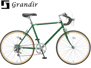 【クリックで詳細表示】Grandir/グランディール CR-246G 24インチクロスバイク (グリーン)