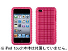 SPK-PIXELSKIN-IT4-PK iPod Touch 4 PixelSkin - Hot Pink