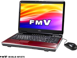 FMVNFE75R FMV-BIBLO/ビブロ NF/E75 ルビーレッド