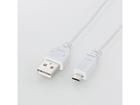 MPA-AMBX05WH �ɍ�Micro-USB(A - MicroB)�P�[�u�� �z���C�g 0.5m