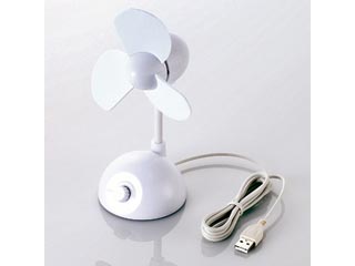 FAN-U17WH USB��@ �z���C�g ��3���̉H���ɐV�f�ނ��̗p�����ʂ��p���t���I