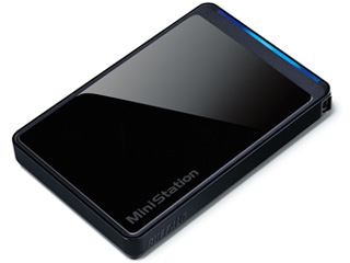 USB2.0�p �|�[�^�u���n�[�h�f�B�X�N 1TB HD-PCT1TU2-BBJ �N���X�^���u���b�N