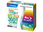 �yVerbatim/�o�[�x�C�^���z �^��pBD-R DL 50GB�i1-4�{���Ή��j 5mm�P�[�X 100���Z�b�g VBR260YP10V1
