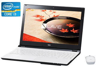 15.6型ノートPC ラヴィ・スマート LAVIE Smart NS(S) PC-SN232FSA6-1 クリスタルホワイト