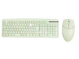 【クリックで詳細表示】Owltech/オウルテック OWL-MK53(W)/III キーボード＆マウス ベーシックセット ホワイト