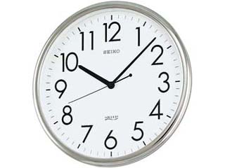 【クリックでお店のこの商品のページへ】SEIKO/セイコークロック 電波掛け時計 両面時計対応時計 【KH220A】