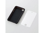 iPod touch�p�V���R���P�[�X �t���ی�t�B�����t �u���b�N AVA-T11SCBK