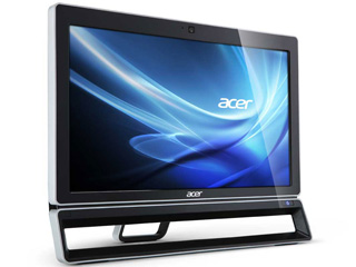 21.5�^LED�t���f�B�X�v���C��̌^�f�X�N�g�b�vPC Aspire AZ3770-F24D