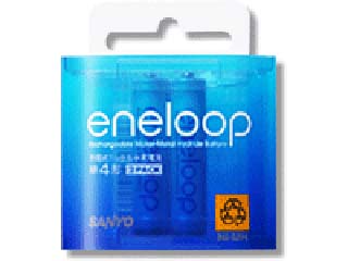 HR-4UTG-2BP 充電式ニッケル水素電池「eneloop」(単4形)