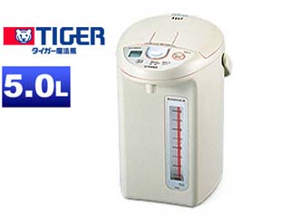 【クリックで詳細表示】TIGER/タイガー PDN-A500-CU VE電気まほうびん【とく子さん】5.0L(アーバンベージュ)