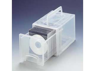 【クリックで詳細表示】ELECOM/エレコム WSB-MM6CR マルチメディアケース 引き出しタイプ (クリア)